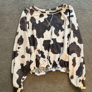 Altard State cow print top